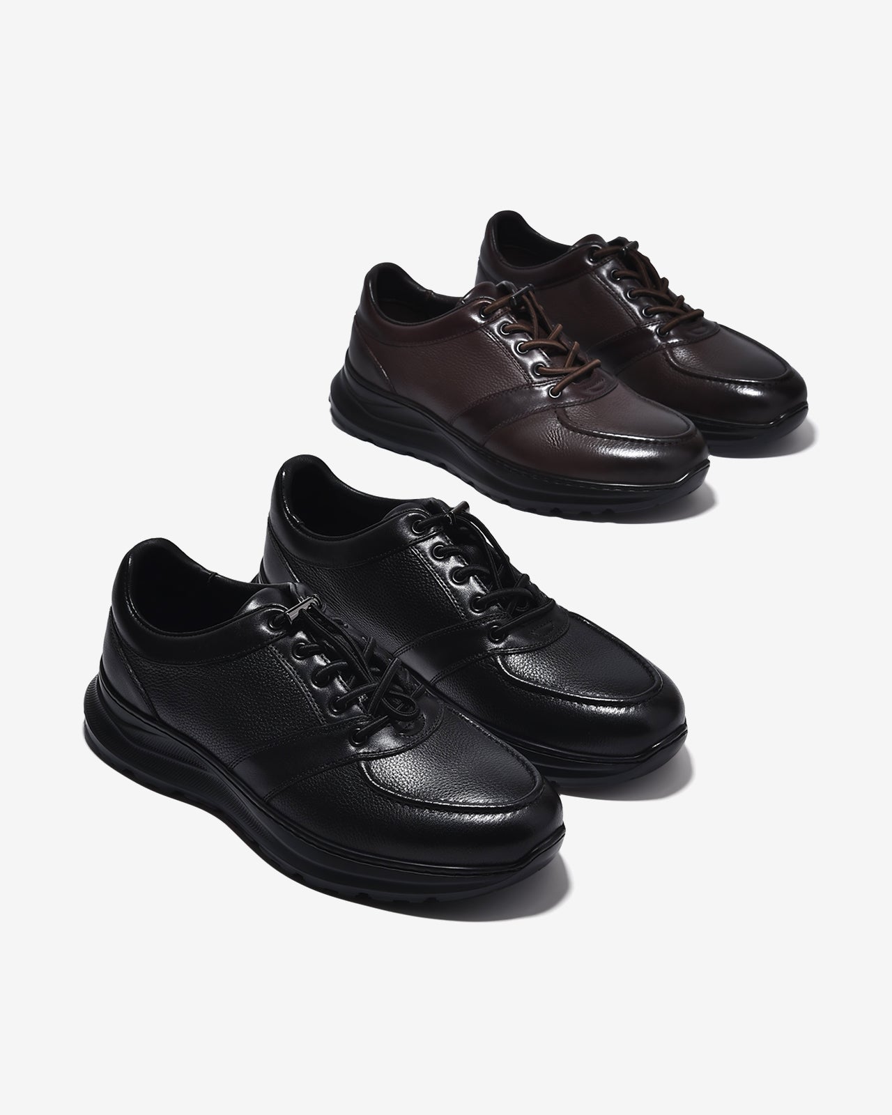 Giày Hybrid Zuciani Đế Sneaker Dây Rút-GLC03Đen Color1