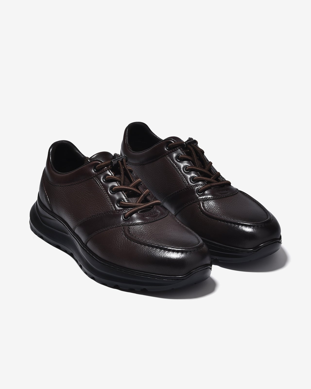 Giày Hybrid Zuciani Đế Sneaker Dây Rút-GLC03Nâu Color1