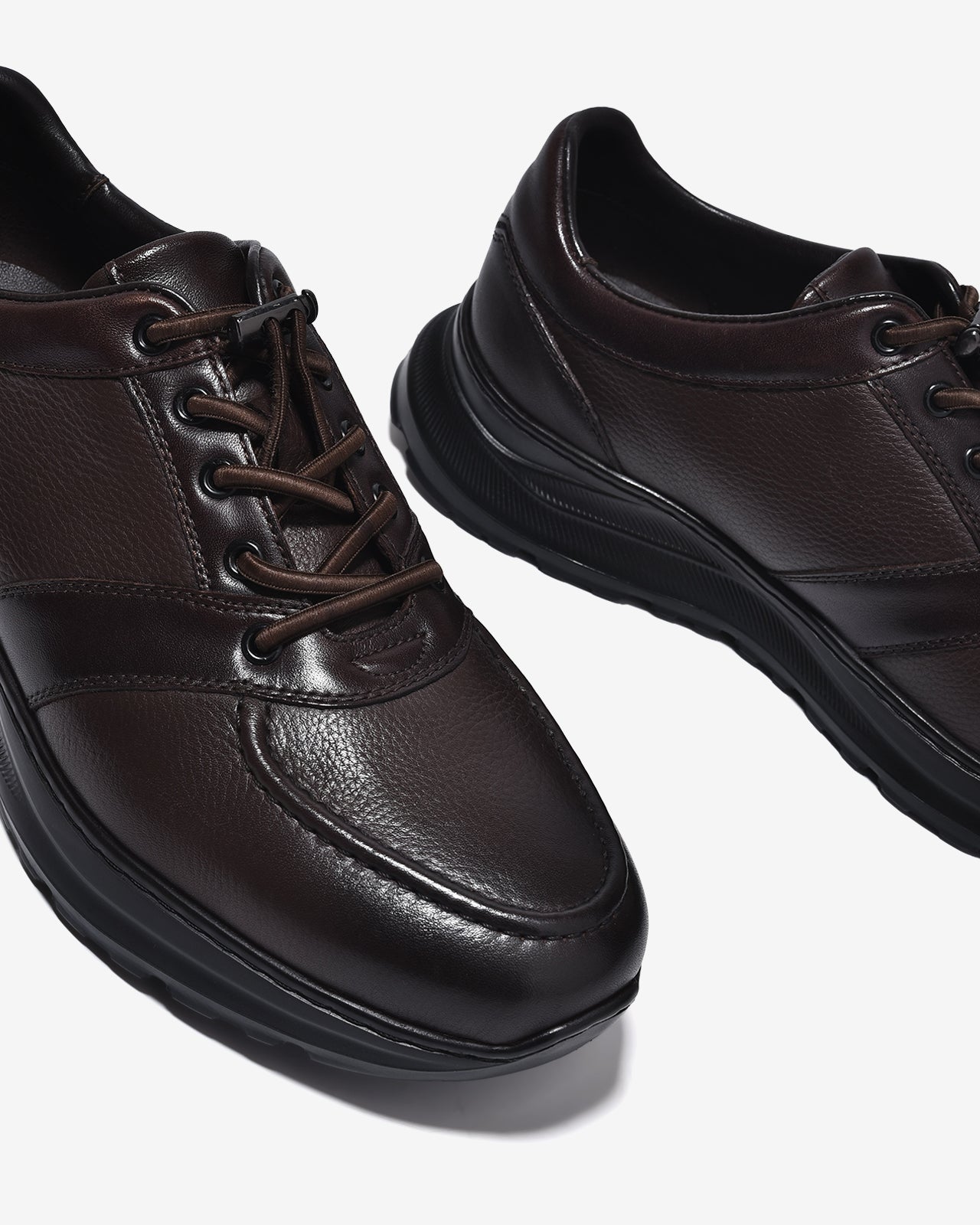 Giày Hybrid Zuciani Đế Sneaker Dây Rút-GLC03Nâu Color1