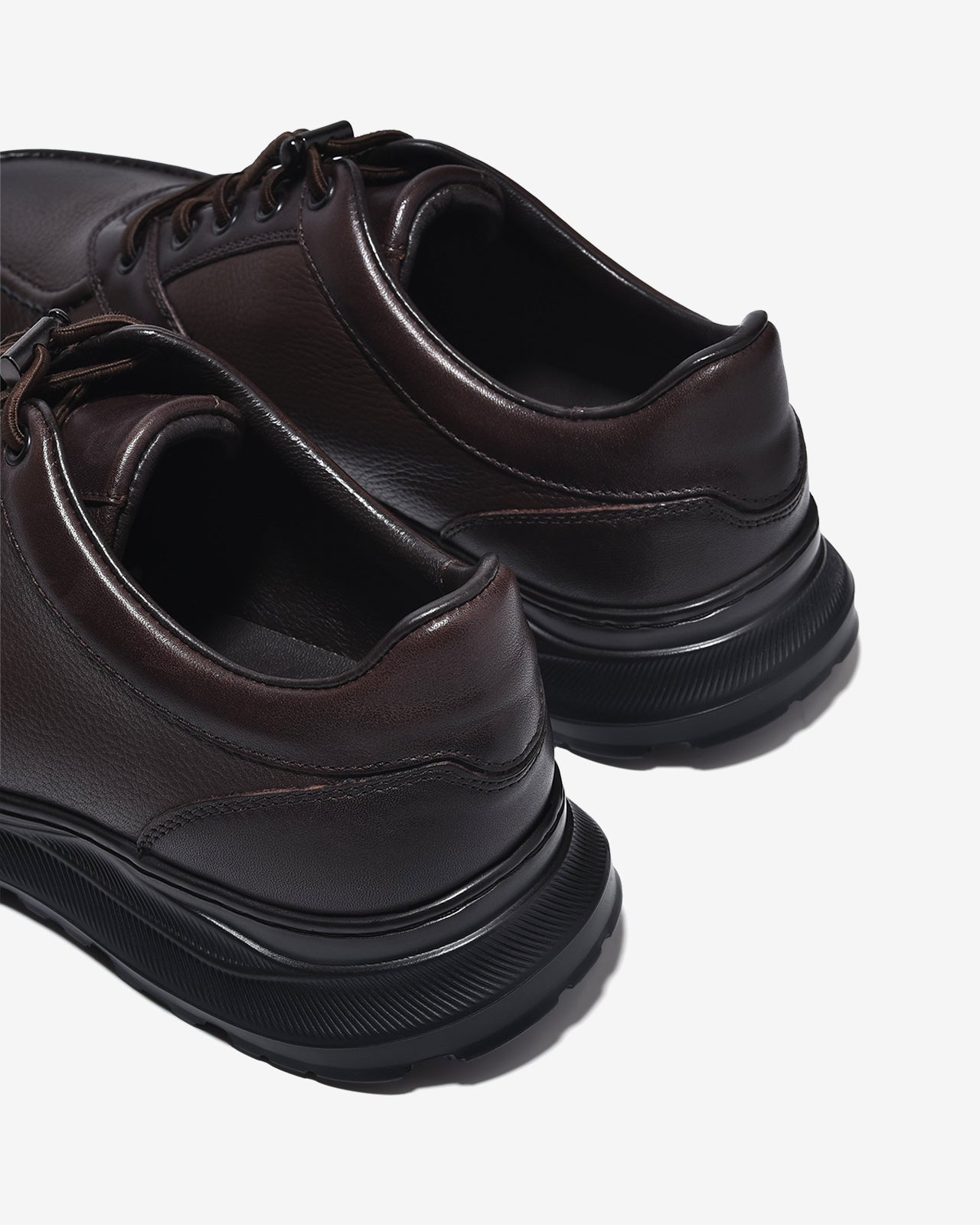 Giày Hybrid Zuciani Đế Sneaker Dây Rút-GLC03Nâu Color1