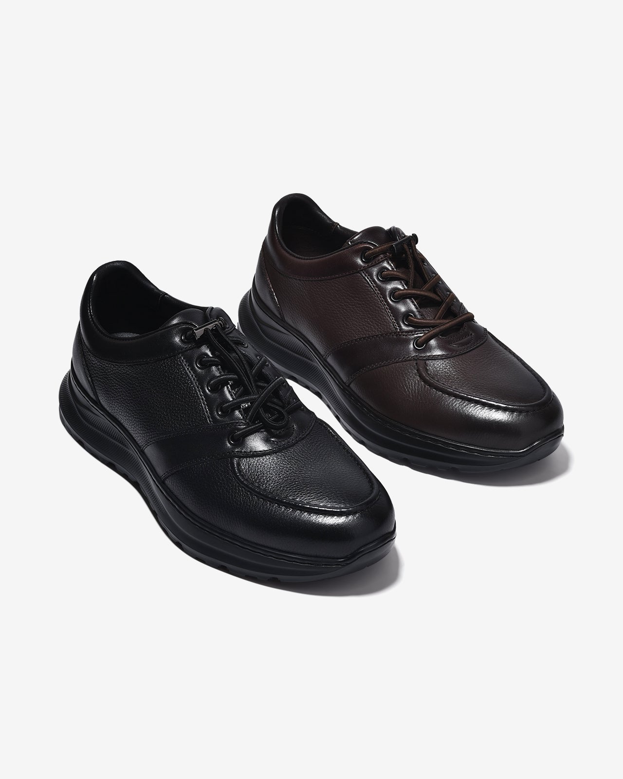 Giày Hybrid Zuciani Đế Sneaker Dây Rút-GLC03Nâu Color1