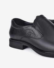 Giày Tây Nam Zuciani Slip-on Da Trơn Đục Lỗ-GCF35Đen Color2