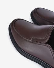 Giày Tây Zuciani Slip-on Đế Bằng-GCF45-Nâu Color1