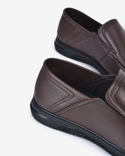 Giày Tây Zuciani Slip-on Đế Bằng-GCF45-Nâu Color1