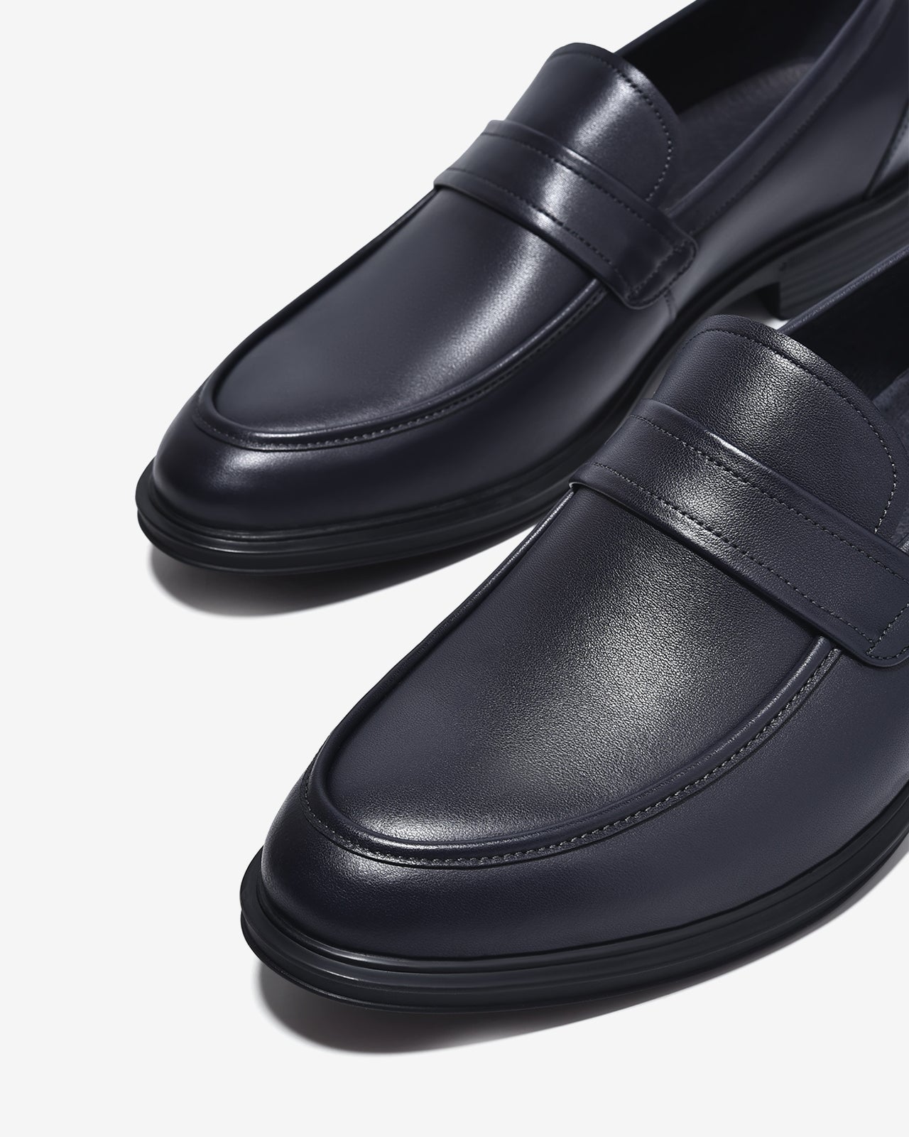 Giày Tây Zuciani Dáng Penny Loafer Êm Chân-GCF81Xanh Navy Color1