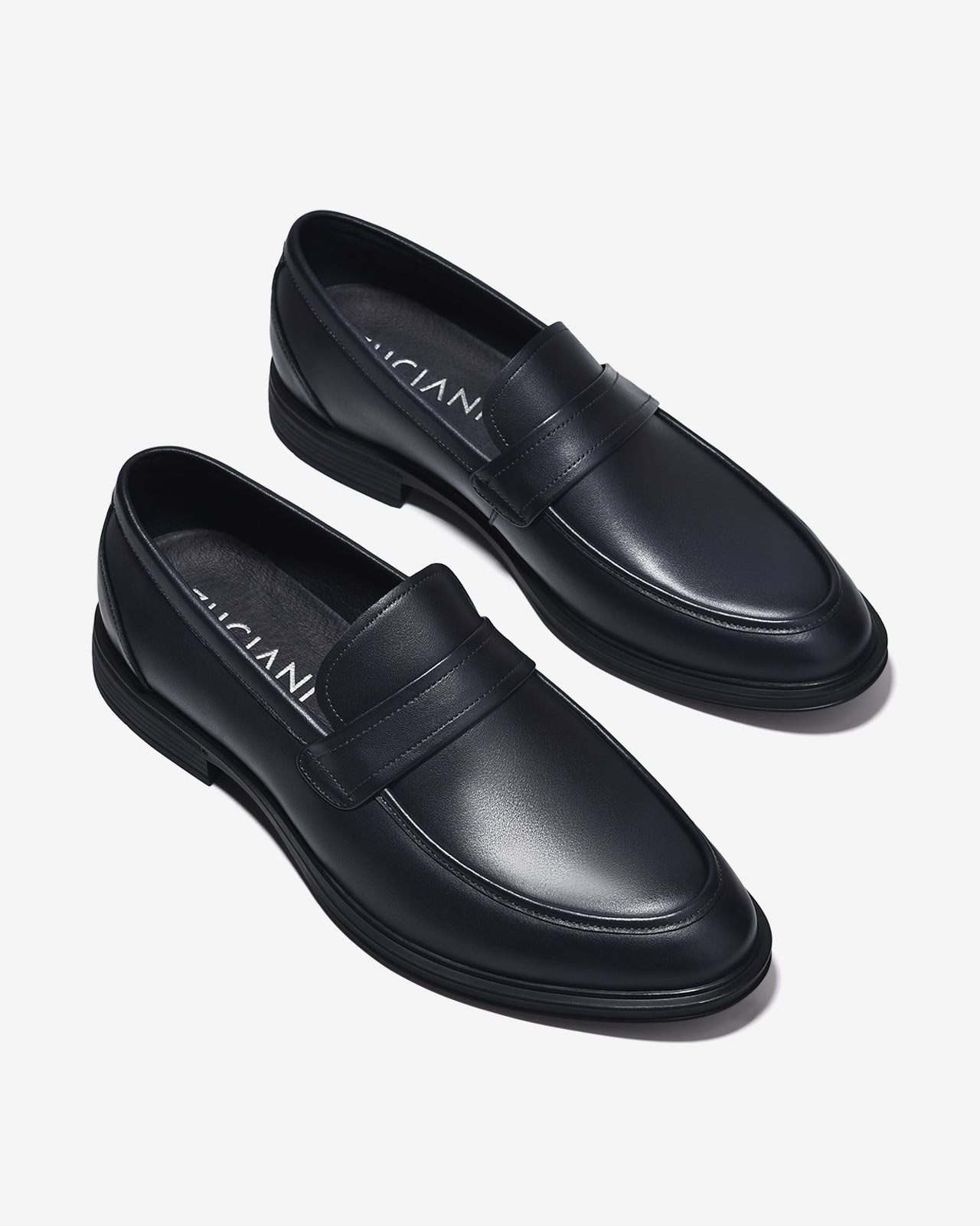 Giày Tây Zuciani Dáng Penny Loafer Êm Chân-GCF81Xanh Navy Color1