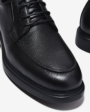 Giày Tây Zuciani Derby Viền Mũi Da Vân-GLC01Đen Color1