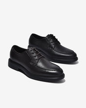 Giày Tây Zuciani Derby Viền Mũi Da Vân-GLC01Nâu Color1