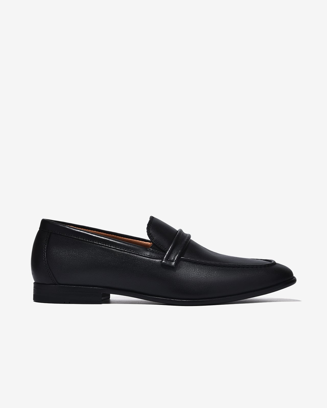 Giày Tây Zuciani Loafer Quai Ngang Đôi-GLC05Đen Color1First