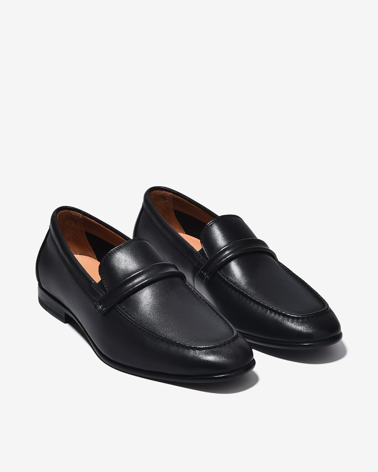 Giày Tây Zuciani Loafer Quai Ngang Đôi Êm Ái-GLC05Đen Color1