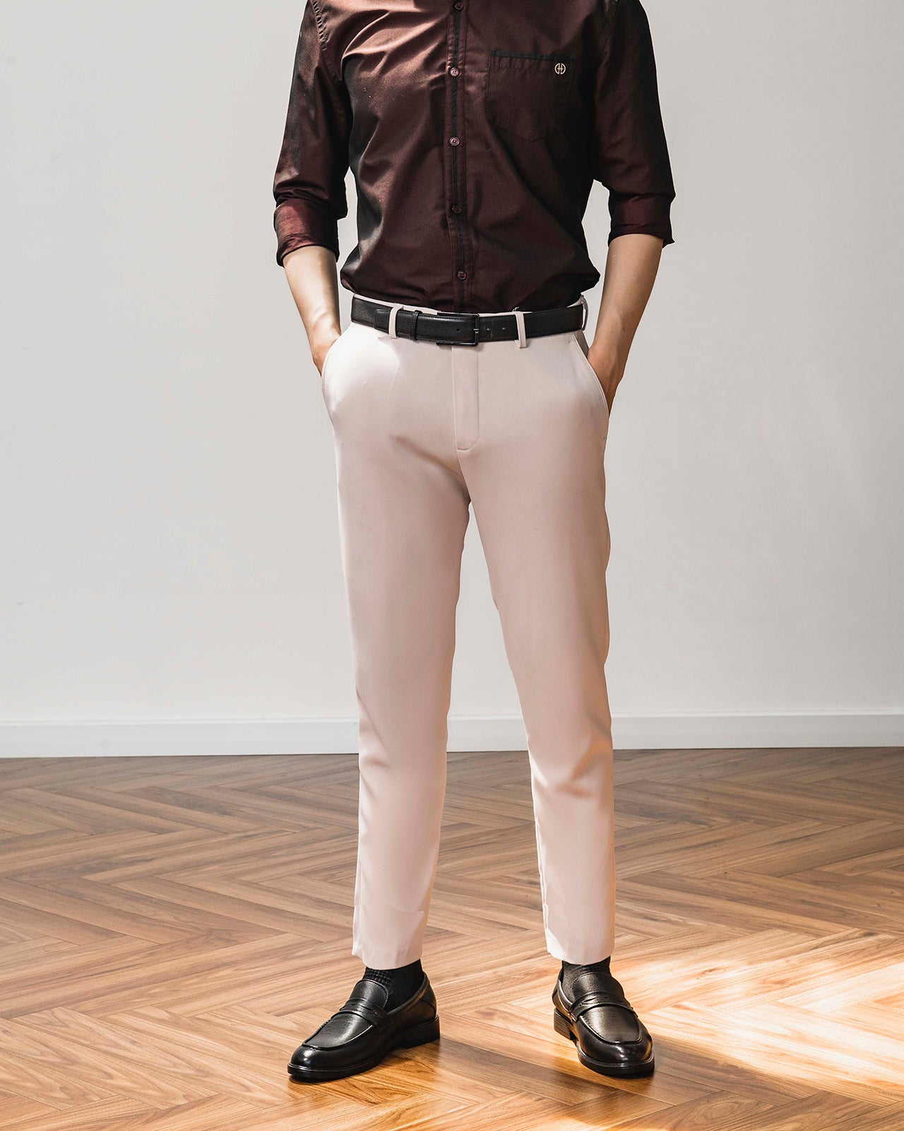 Giày Tây Nam Zuciani Penny Loafer Da Mờ Cổ Điển-GRD36Đen Color1