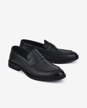 Giày Tây Nam Zuciani Penny Loafer Da Mờ Cổ Điển-GRD36Đen Color1