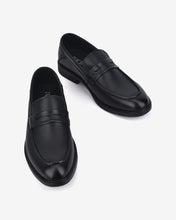 Giày Tây Nam Zuciani Penny Loafer Da Mờ Cổ Điển-GRD36Đen Color1