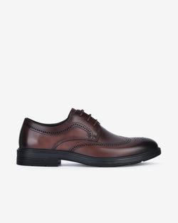 Giày Tây Nam Zuciani Brogue Thắt Dây-GRD48-Nâu Color1First