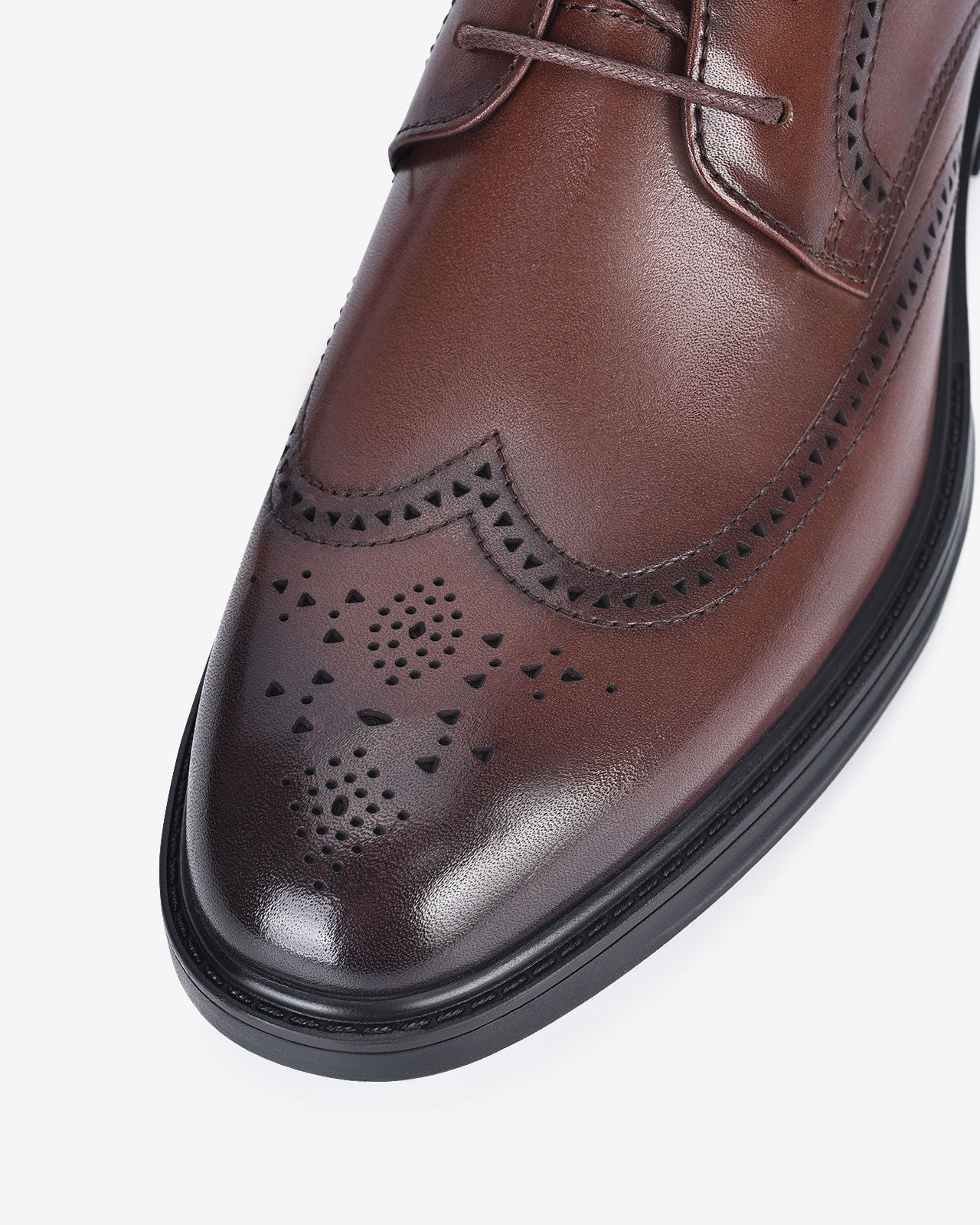 Giày Tây Nam Zuciani Brogue Thắt Dây-GRD48-Nâu Color1