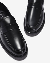 Giày Tây Nam Zuciani Kiểu Penny Tinh Giản-GRD67Đen Color1