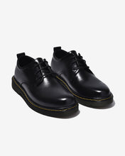 Giày Tây Zuciani Derby Mũi Trơn Viền Chỉ Vàng-GRD73Đen Color1