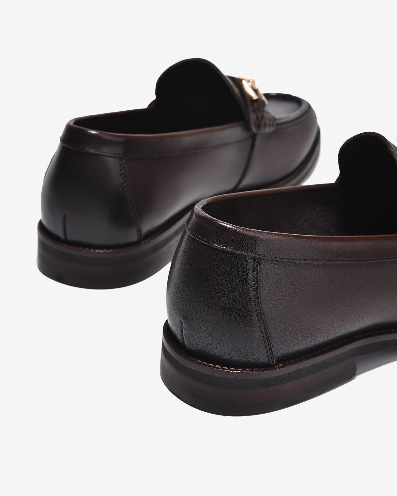 Giày Tây Loafer Zuciani Phối Khóa Mạ Vàng-GRW19Nâu Color1