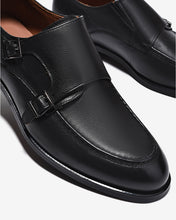 Giày Tây Nam Zuciani Monk Strap-GVR01Đen Color1