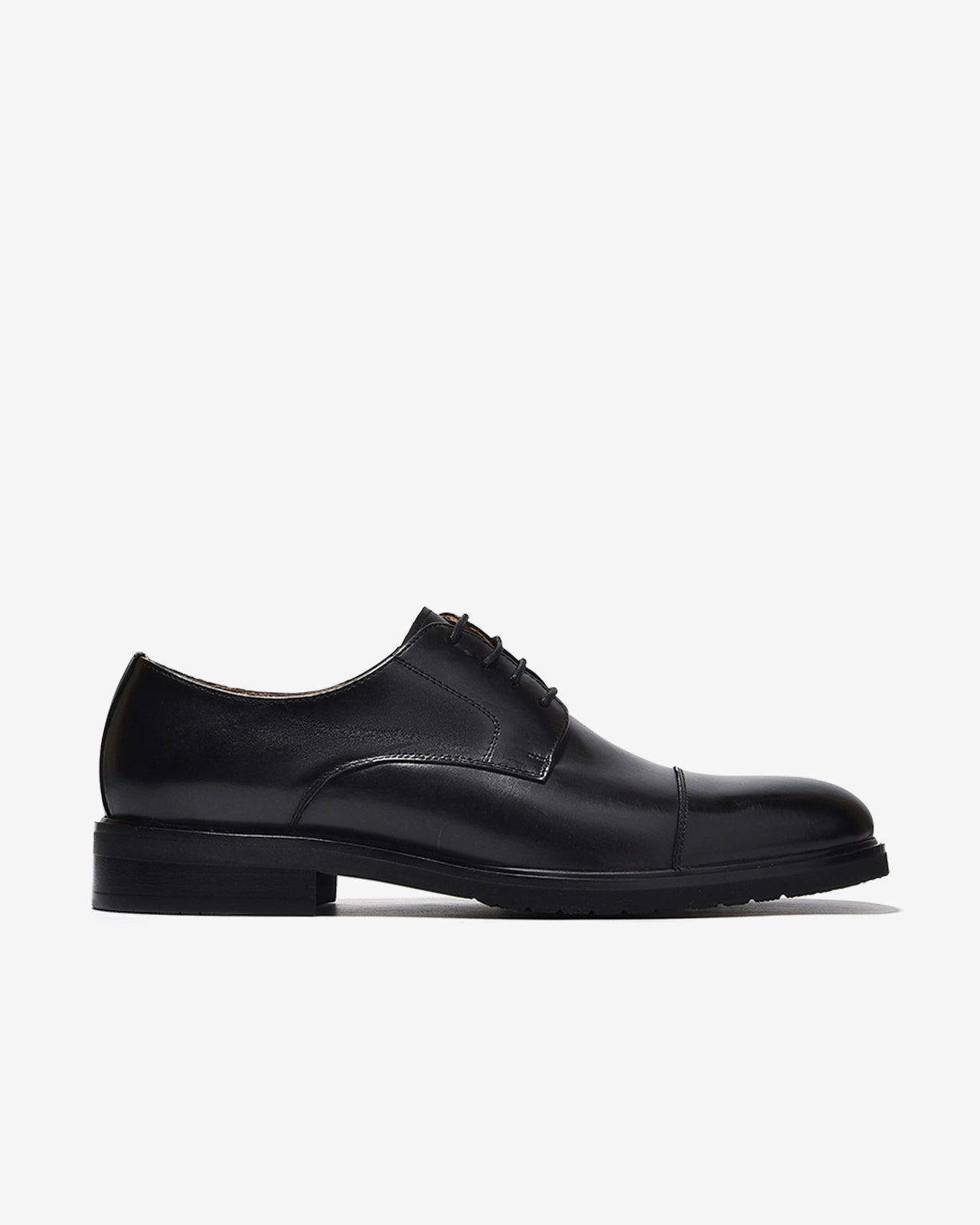 Giày Tây Nam Zuciani Derby Cap-Toe-GVR02Đen Color1First