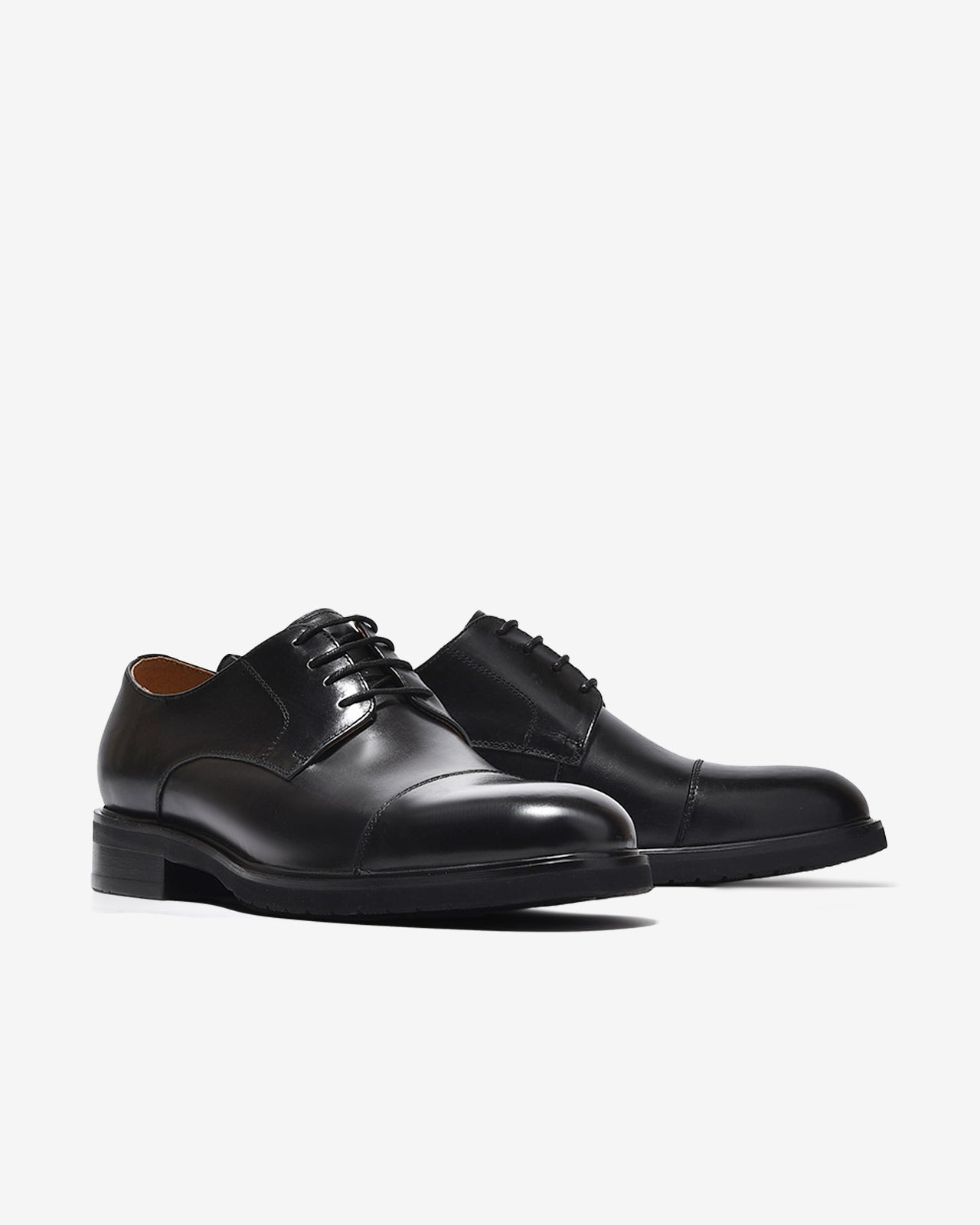 Giày Tây Nam Zuciani Derby Cap-Toe-GVR02Đen Color1