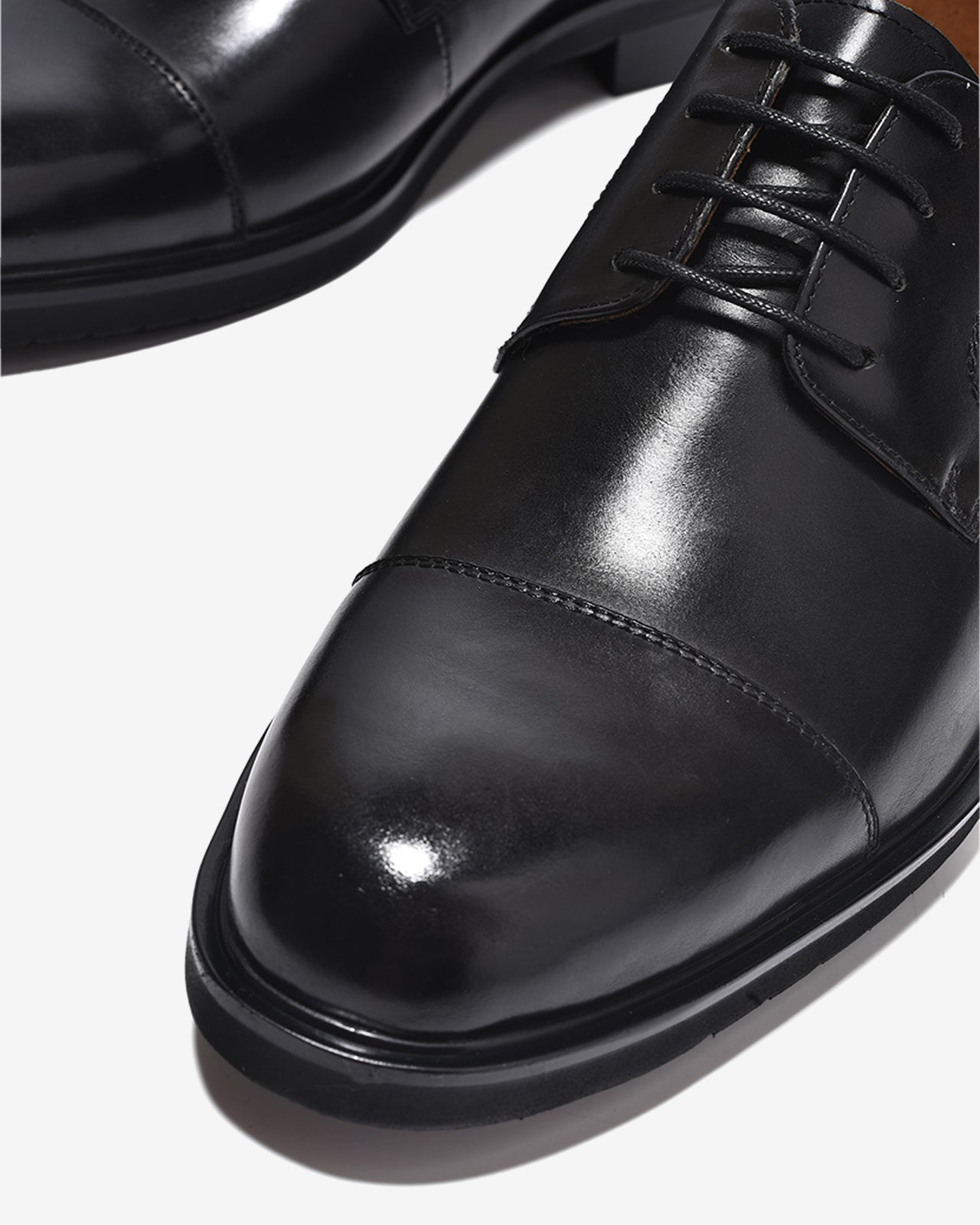 Giày Tây Nam Zuciani Derby Cap-Toe-GVR02Đen Color1