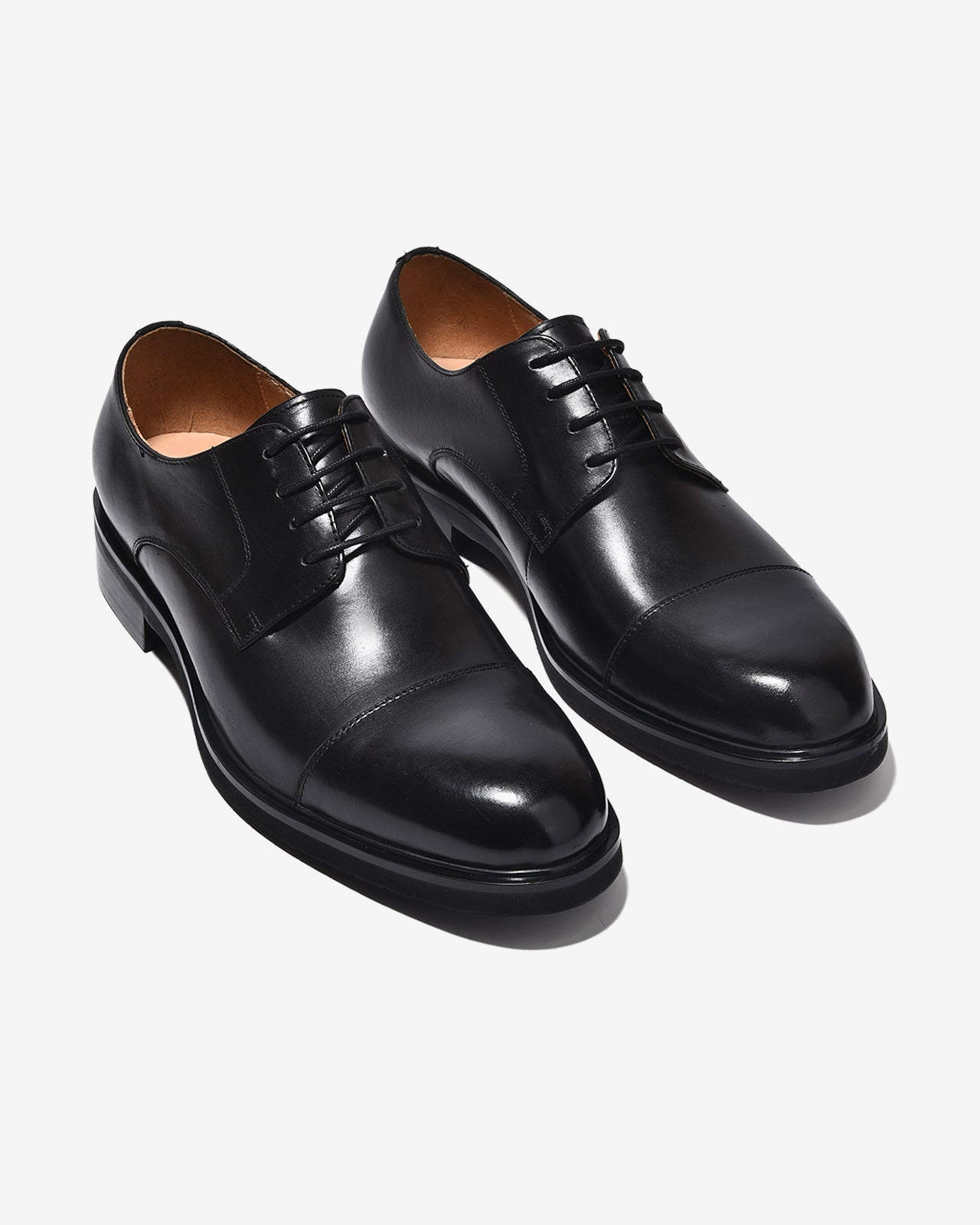 Giày Tây Nam Zuciani Derby Cap-Toe-GVR02Đen Color1