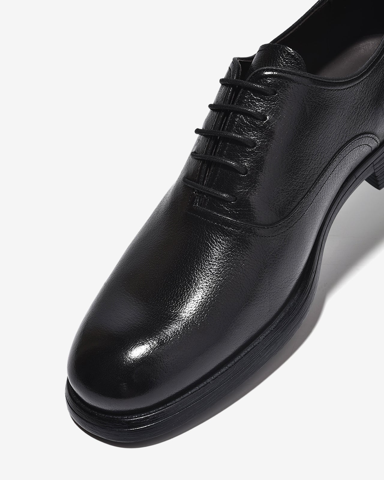 Giày Tây Nam Oxford Zuciani Mũi Trơn-GVR03Đen Color1
