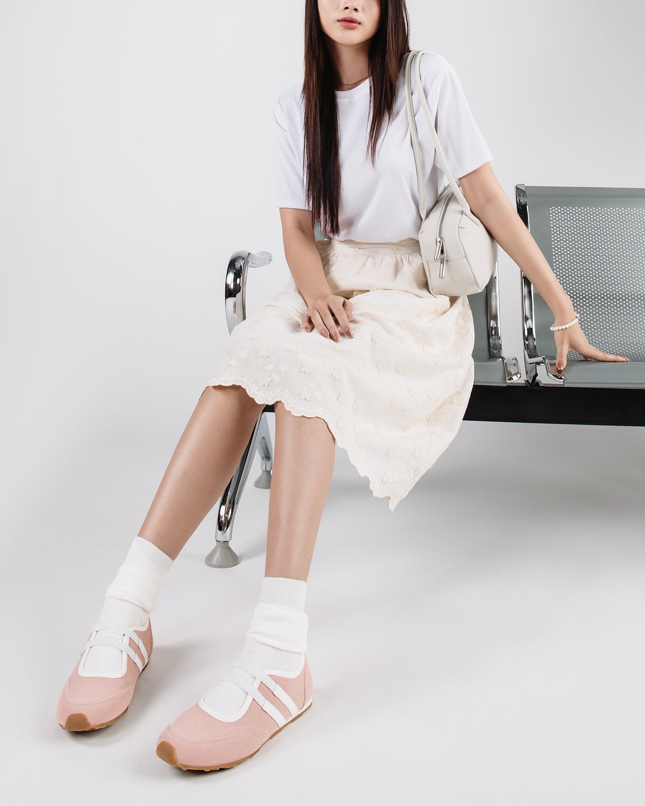 Giày Thể Thao Zuciani The Trend Walkers N13-GFD13-Hồng Color1