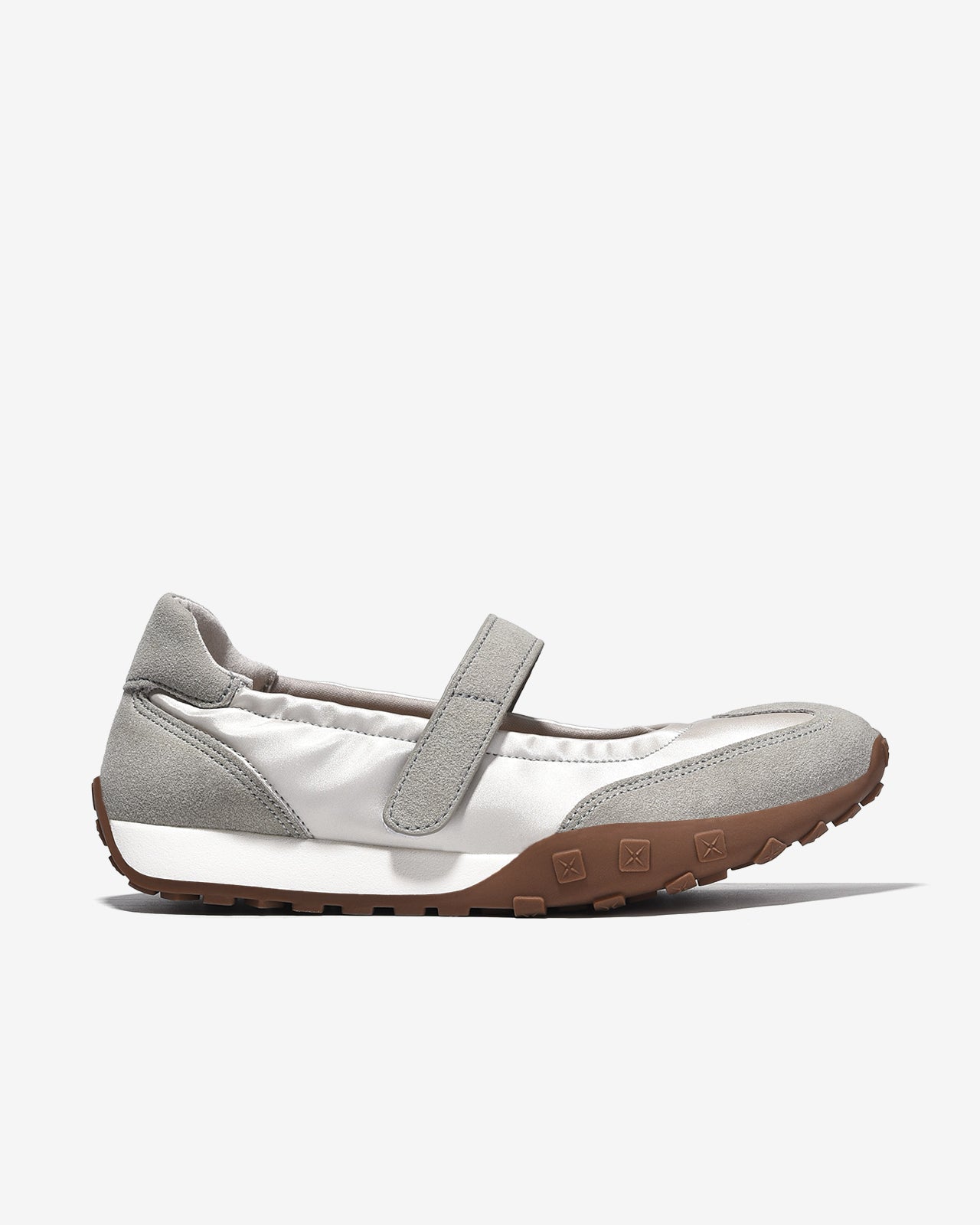 Giày Thể Thao Zucia Quai Ngang Khóa Dán Êm Ái-GRXC7Xám Color1First emnhubong