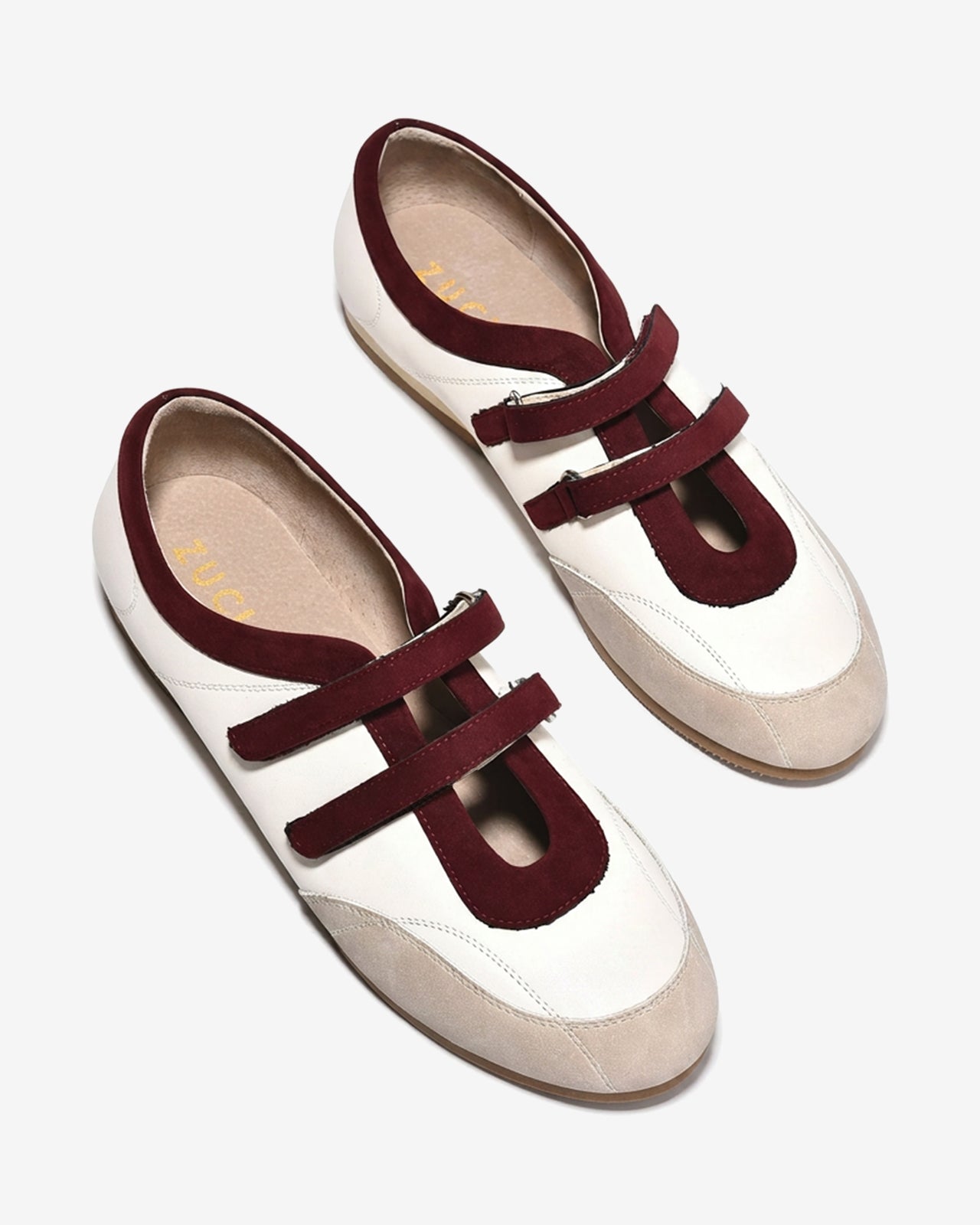Giày Thể Thao Zucia Phối Màu Quai Đôi-GTHC3Đỏ Color1