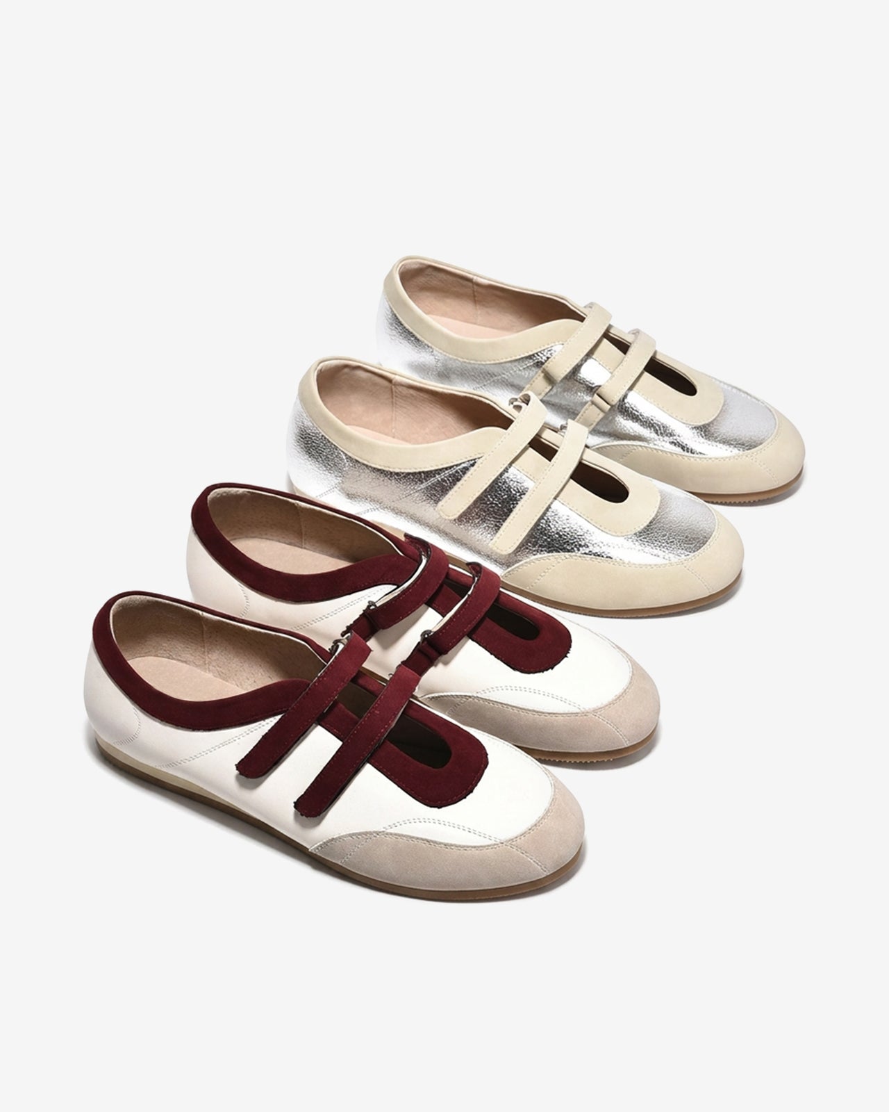 Giày Thể Thao Zucia Phối Màu Quai Đôi-GTHC3Đỏ Color1