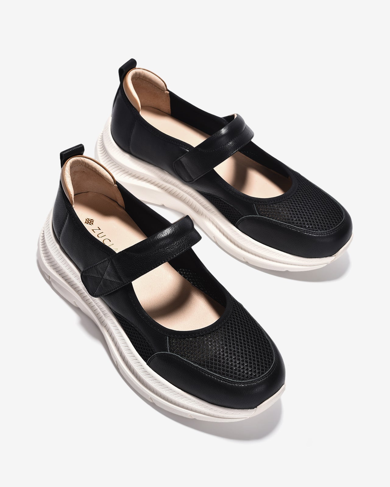 Giày Đi Bộ Zuciani Noirsole N20-GCM20Đen Color1