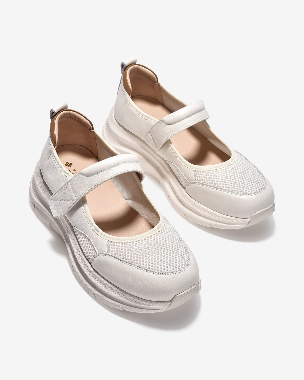 Giày Đi Bộ Zuciani Noirsole N20-GCM20Trắng Color1