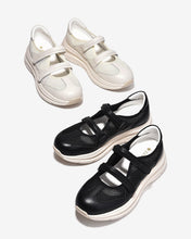 Giày Thể Thao Nữ Zuciani Quai Dán Phối Lưới-GCM43Kem Color1