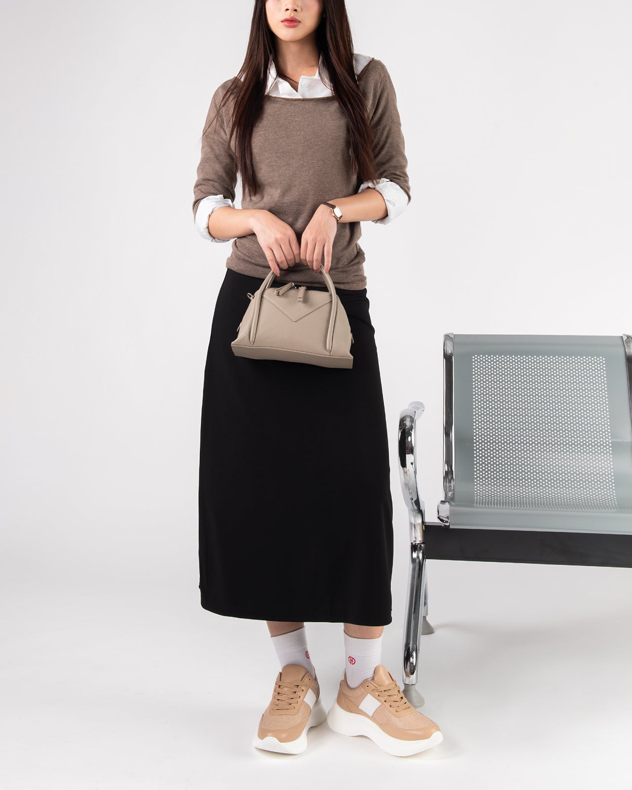 Giày Thể Thao Zuciani The Trend Walkers N07-GFD07-Cafe Color1