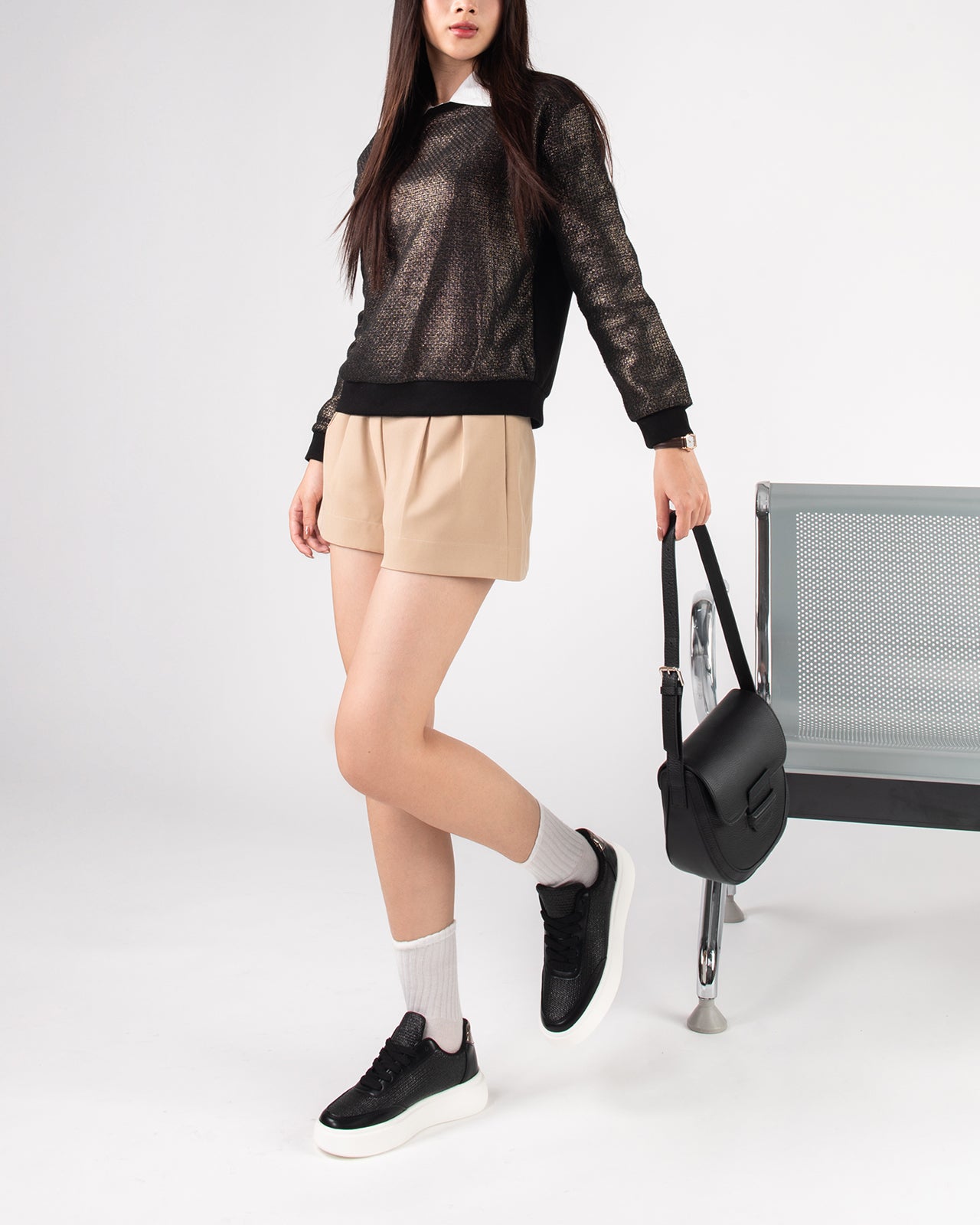 Giày Thể Thao Zuciani The Trend Walkers N09-GFD09-Đen Color1
