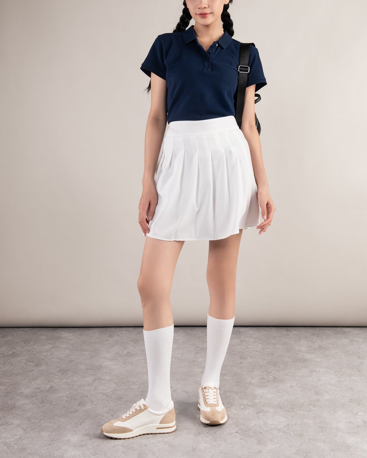 Giày Thể Thao Zuciani Noirsole N27-GCM27Kem Color1