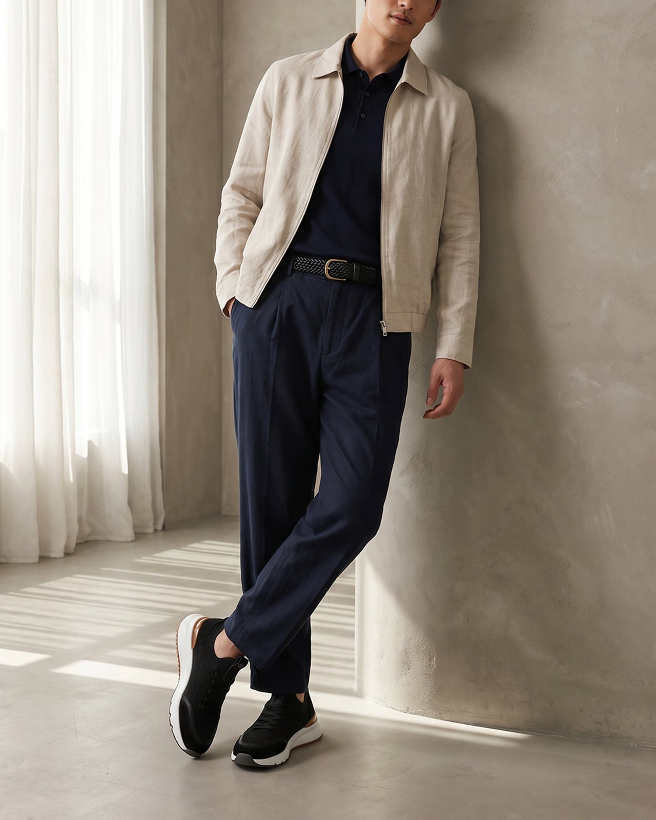 Giày Thể Thao Zuciani Easy Day N02-GMK02Đen Color1