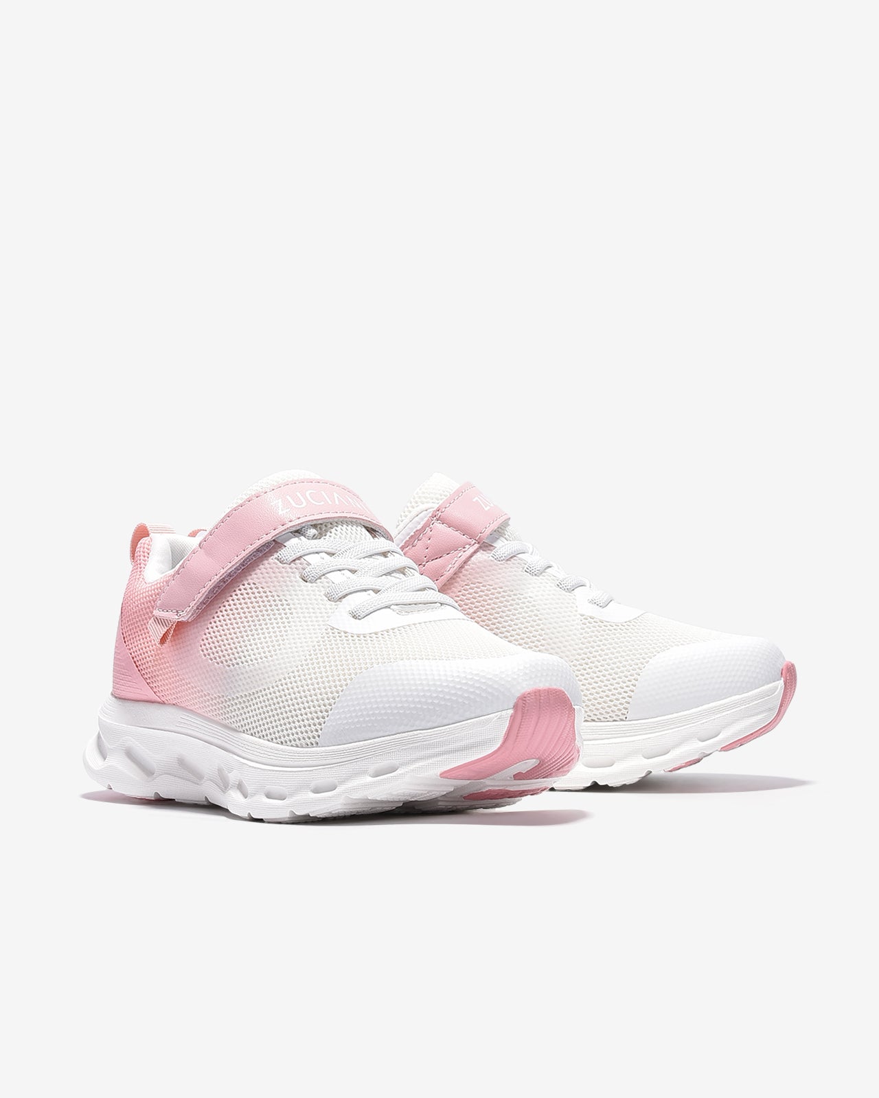 Giày Thể Thao Zuciani Trẻ Em Loang Màu-GXR12-Hồng Color1