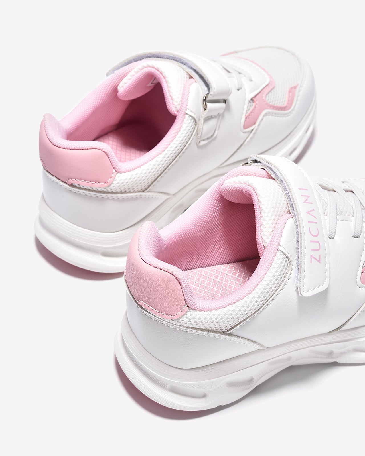 Giày Thể Thao Zuciani Trẻ Em Quai Dán-GXR15-Hồng Color1