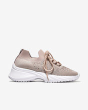 Giày Thể Thao Đính Đá Zuciani Đế Cao 6cm-GSD08Hồng Color1First
