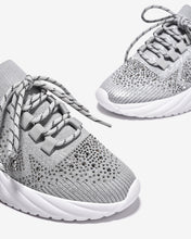 Giày Thể Thao Đính Đá Zuciani Đế Cao 6cm-GSD08Xám Color1
