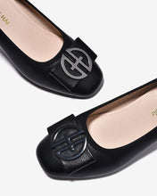 Giày Xuồng Đông Hải Êm Chân Khóa Logo-G7171Đen Color1