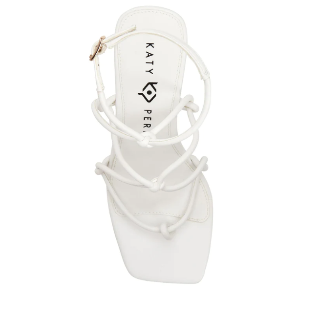 Giày Sandal Cao Gót Katy Perry The Irisia Knotted KP1623Trắng Color2