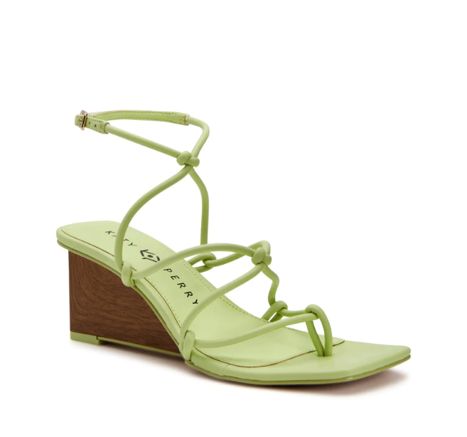Giày Sandal Cao Gót Katy Perry The Irisia Knotted KP1623Xanh Color3