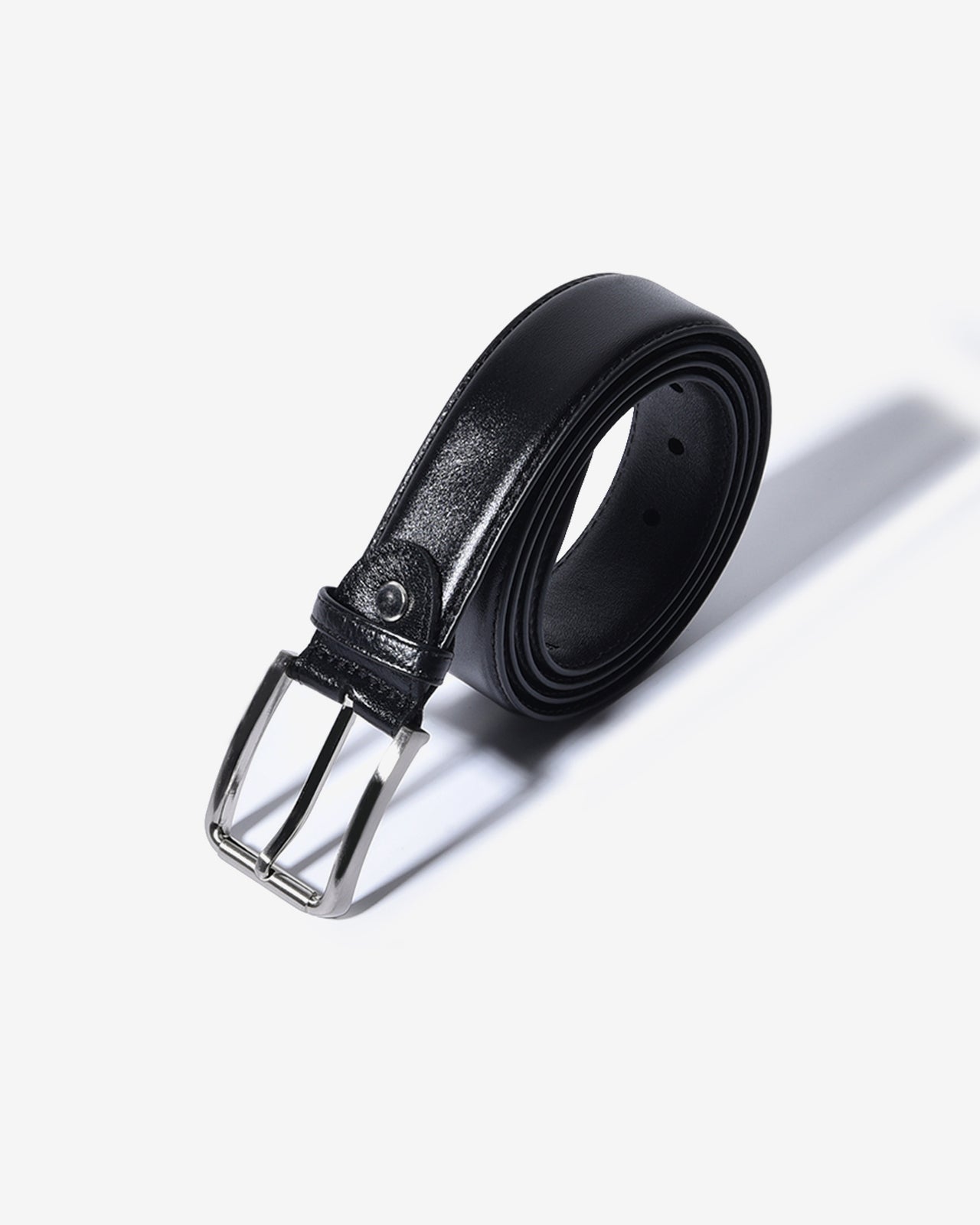 Nịt Nam Đông Hải Trơn Dây Bóng-PH11Đen Color1First