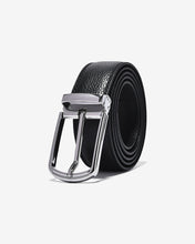 Thắt Lưng Nam Đông Hải Khóa Bóng-PU08-Đen Color1First