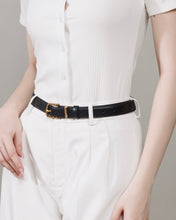 Nịt Da Nữ Zucia Khoá Vuông Xoắn-TD21Đen Color1