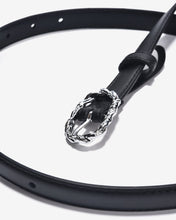 Nịt Da Nữ Zucia Khóa Hình Oval Uốn Lượn-TD24Đen Color1